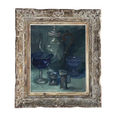 Still Life with Vessels, French c1940's
